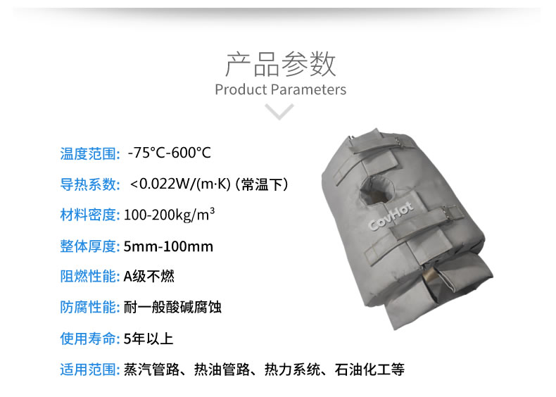 工業隔熱防火護套