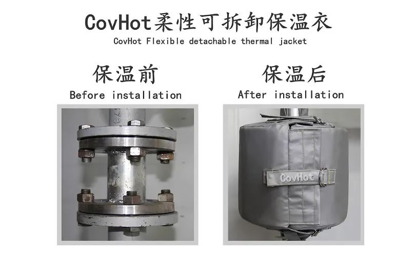 COVHOT?柔性可拆卸式<a href=http://www.jllitree.com/e/tags/?tagname=%E4%BF%9D%E6%B8%A9%E8%A1%A3 target=_blank class=infotextkey>保溫衣</a>,蒸汽系統節能,節能保溫